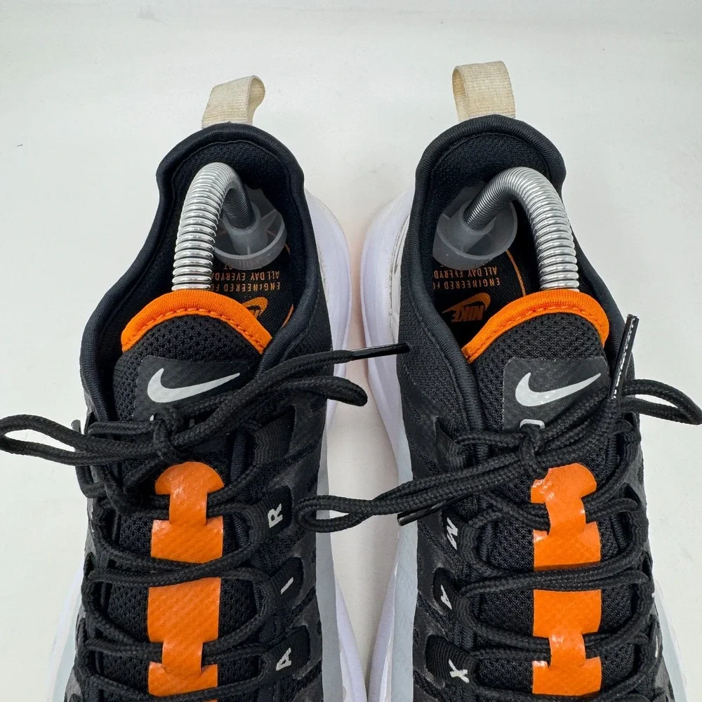 Nike Air Max Axis Black White Magma Orange AA2146-017‎ Men's Size 7